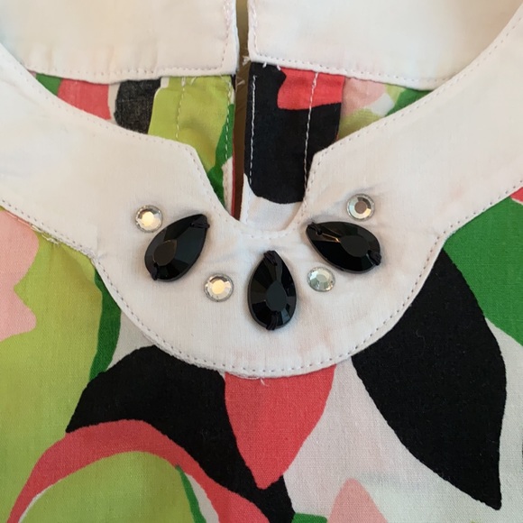 Gymboree size5 floral swim coverup with flip flops - Picture 3 of 6